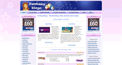 Desktop Screenshot of fantasy-bingo.co.uk